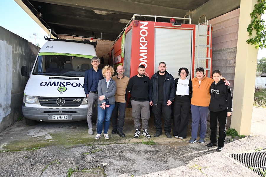 Reale Foundation a Chios: sostegno alle comunità colpite dagli incendi e visita sul territorio
